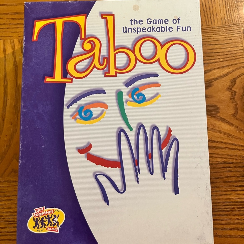 Taboo The Game of Unspeakable Fun.